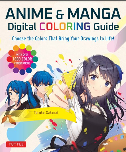 Teruko Sakurai 动漫与漫画数字上色指南_颜色选择Teruko_Sakurai_Anime & Manga Digital Coloring Guide_Choose the Colors-虚幻之初