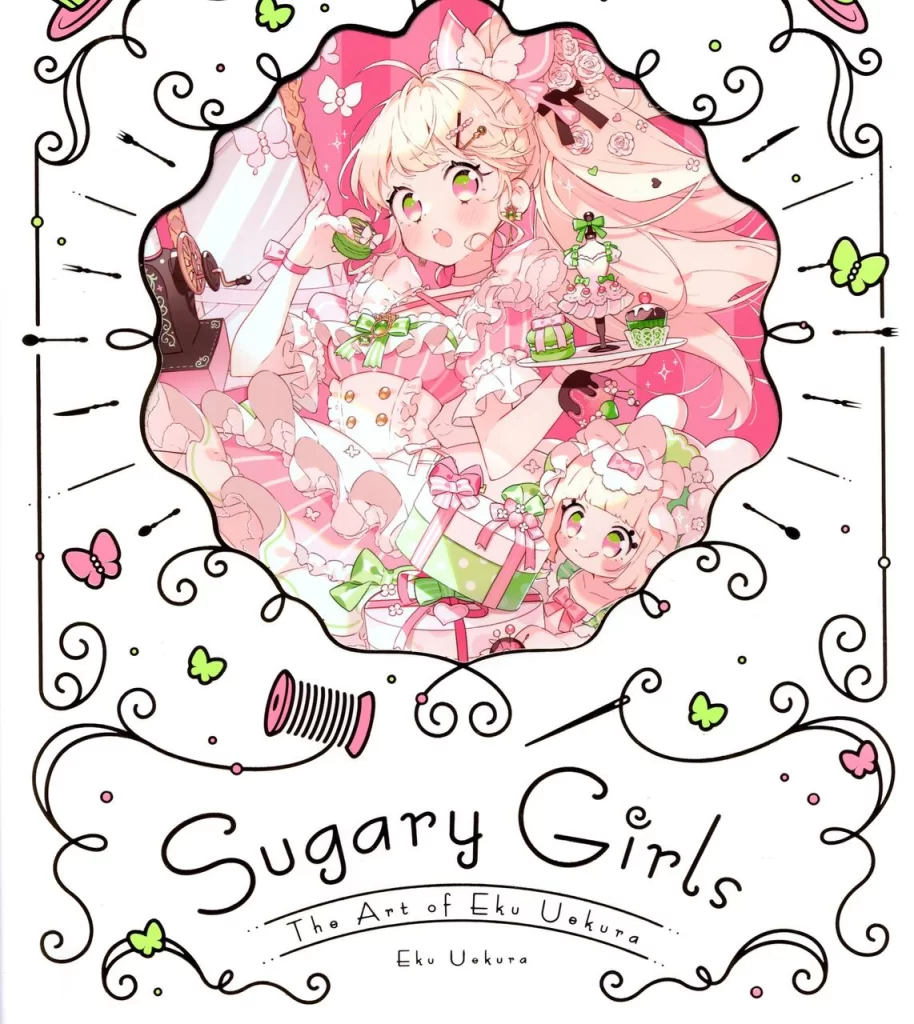 植蔵绘久作品集 甜美女孩Uekura Eku Art Collection_Sugary Girls-虚幻之初
