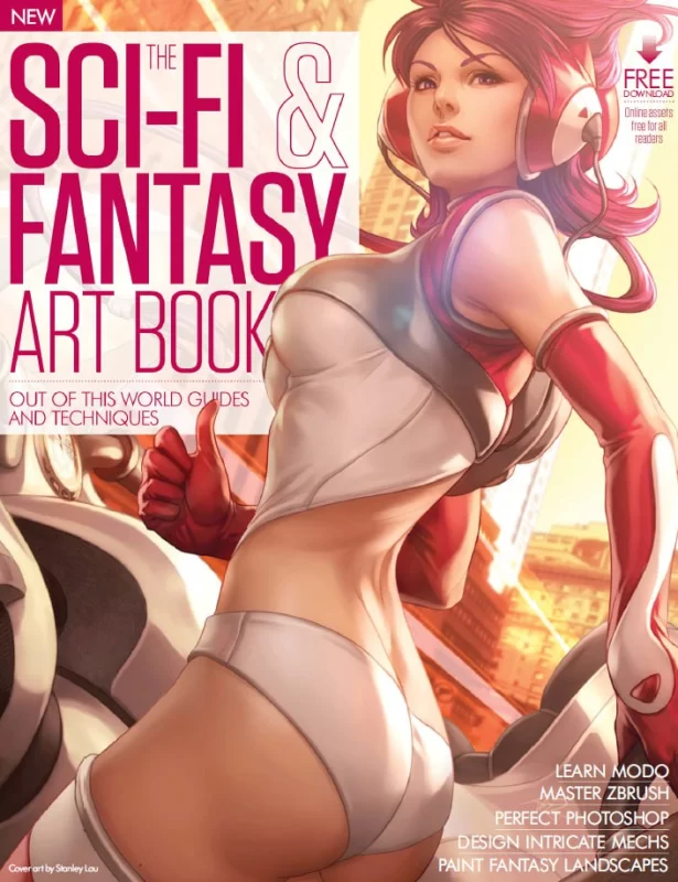 科幻与奇幻艺术书Science Fiction & Fantasy Art Book-虚幻之初