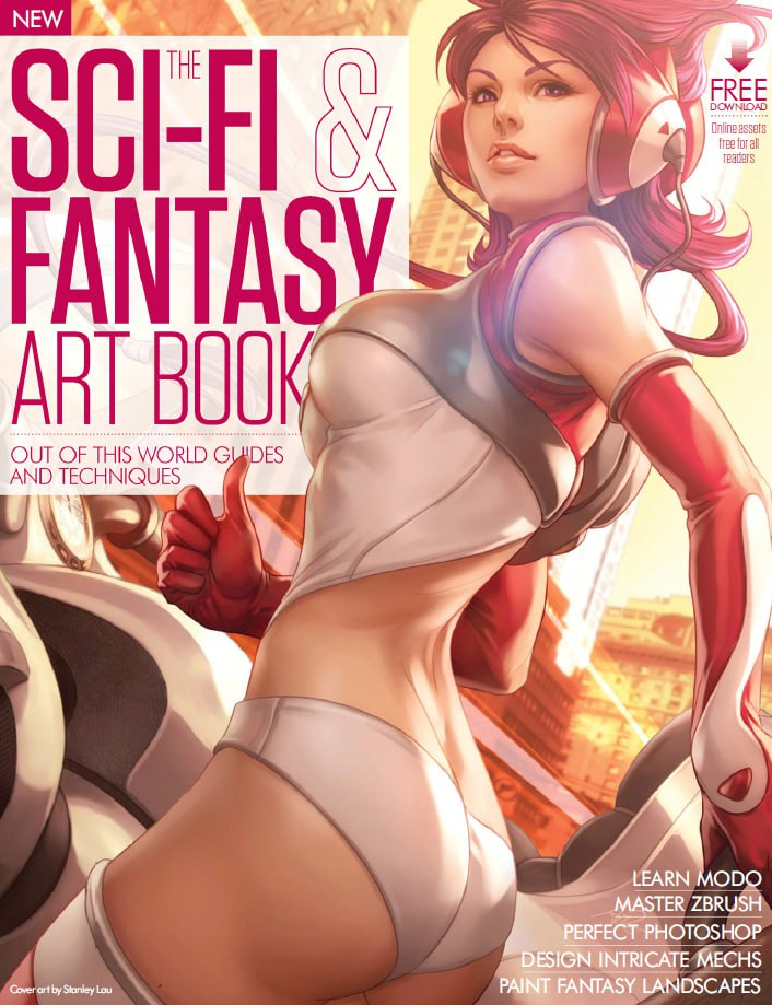 科幻与奇幻艺术书Science Fiction & Fantasy Art Book-虚幻之初