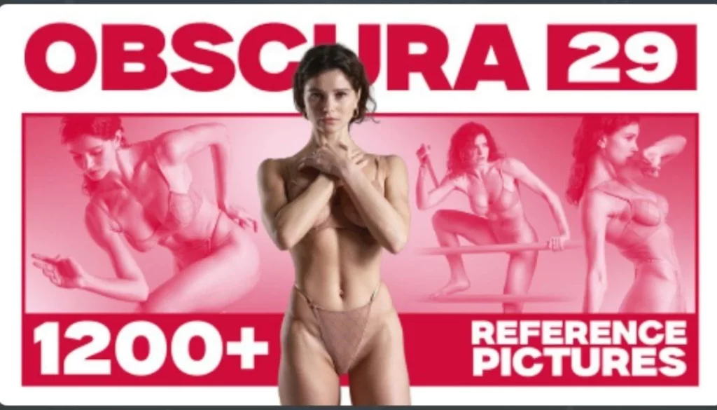 雕塑般的优雅：1200+ 艺术女性Sculpted Grace: 1200+ Artistic Female-虚幻之初