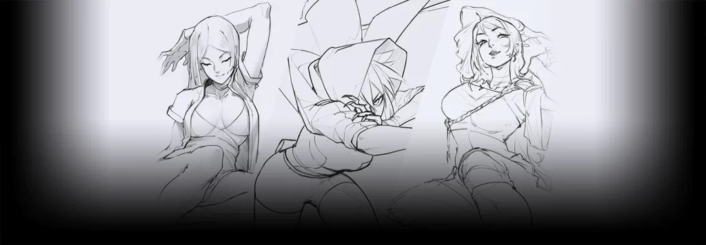 使用动态姿势捕捉风格化运动故事板艺术家，SolKorra-虚幻之初