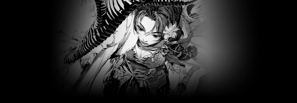 单色插图技巧：线条、平面和透视 插画师 Sungmoo Heo-虚幻之初