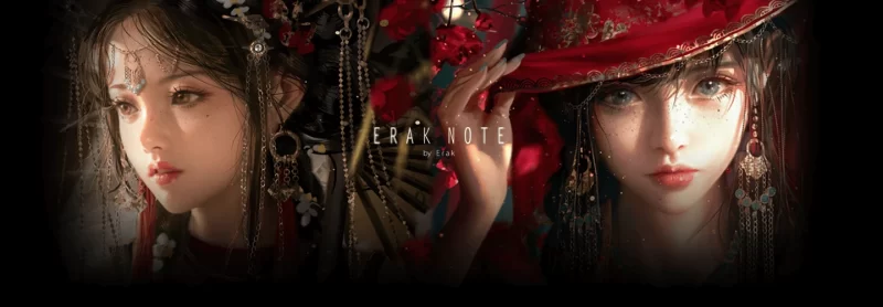 从基本到高级的分步面部着色概念美术师，Erak Note-虚幻之初