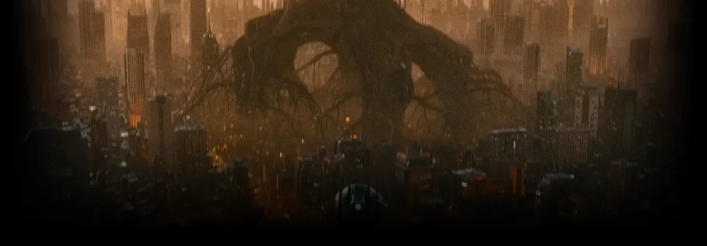 Blender 绘制的黑暗赛博朋克世界3DCG艺术家长藤陆-虚幻之初