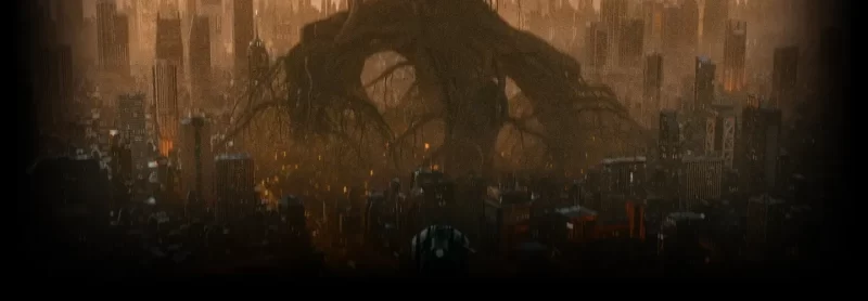 Blender 绘制的黑暗赛博朋克世界3DCG艺术家长藤陆-虚幻之初