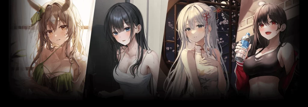 60章动漫风格人物插画班插画家 Ekina、Aibek、Myowa、GongHa-虚幻之初