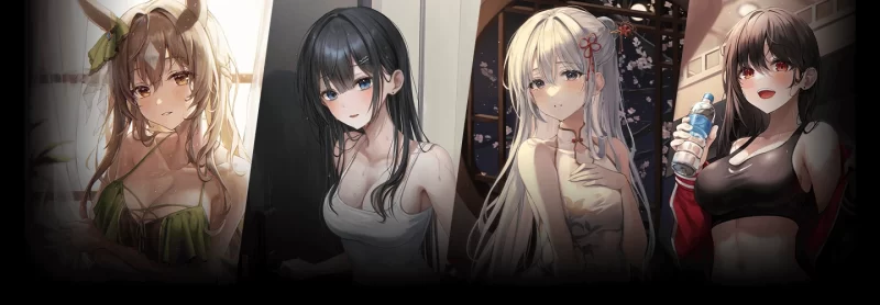 60章动漫风格人物插画班插画家 Ekina、Aibek、Myowa、GongHa-虚幻之初