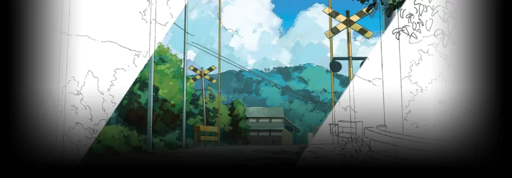 动漫背景设计中的日常生活 插画师，吕克-虚幻之初