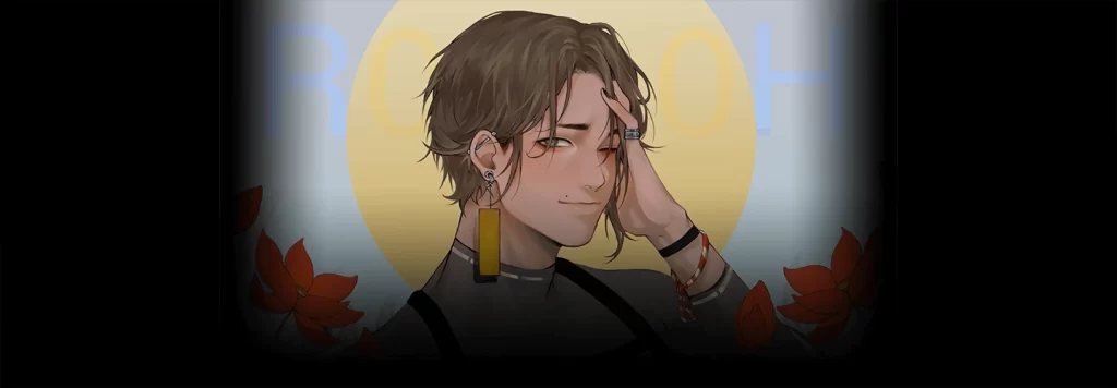 绘制迷人的男性角色肖像 插画师，R00H-虚幻之初