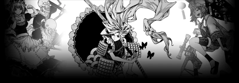 使用线稿绘制单色字符 插画师，zero808w-虚幻之初