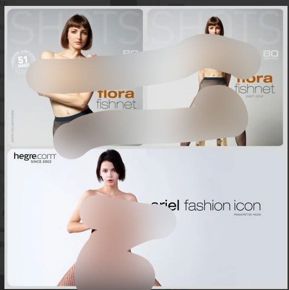 Hegre 艺术3 套渔网装照片:170张-虚幻之初