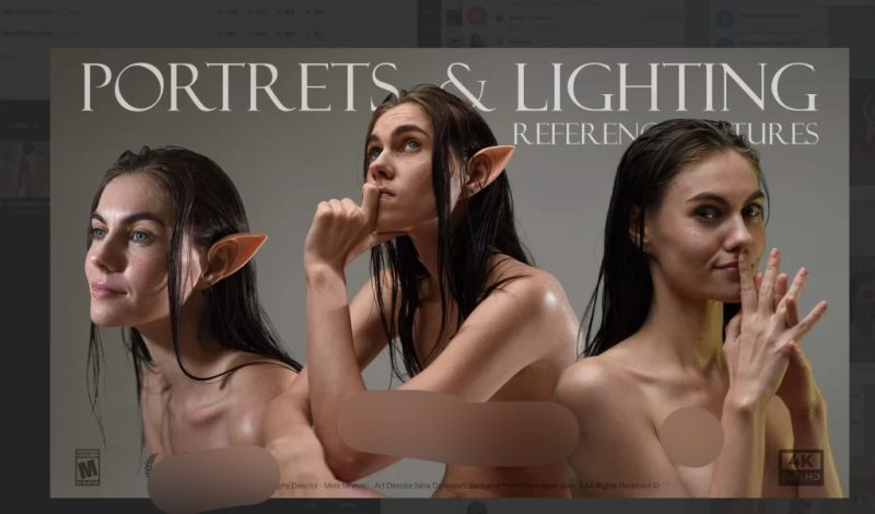 每日速写 肖像与光影 320+ [不同情绪与光效]Daily Sketching Portraits & Lighting 320+ [Different Emotions & Lighting Effects]-虚幻之初