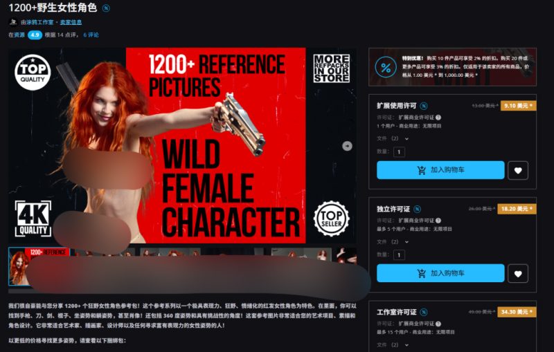 1200+野生女性角色-虚幻之初