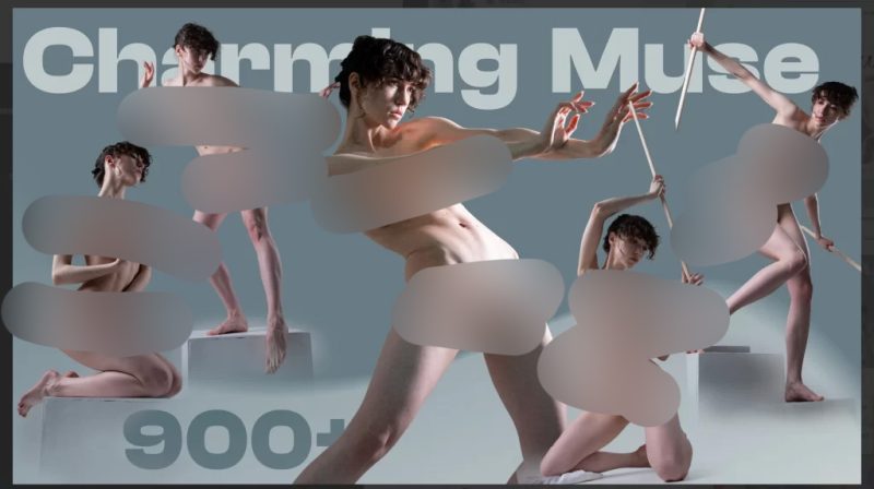 迷人缪斯 800+ 女性艺术姿势Charming Muse 800+ Female Art Poses-虚幻之初