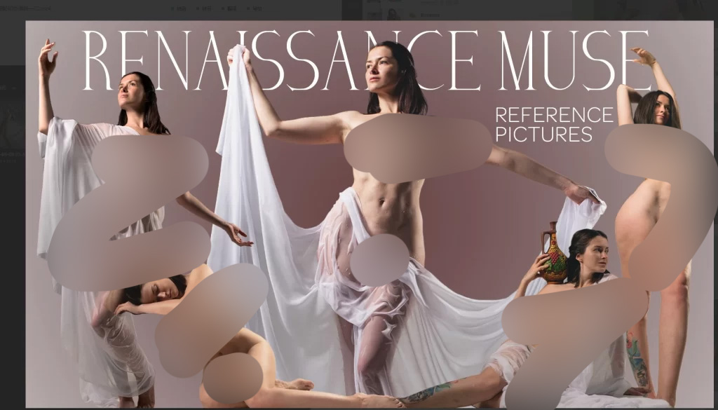 文艺复兴缪斯 [550+ 参考图片]Renaissance Muse [550+ Reference Pictures]-虚幻之初