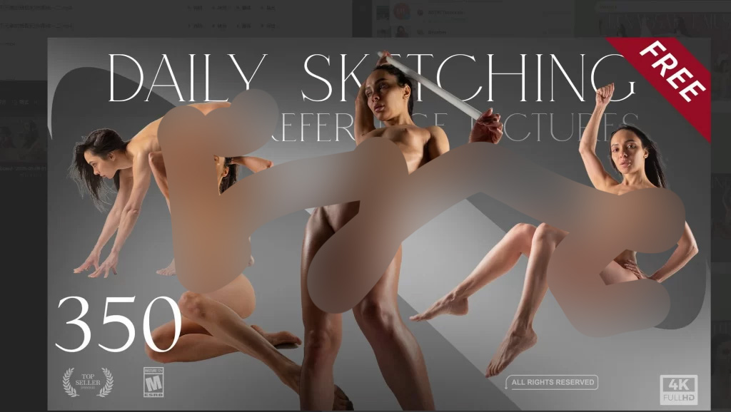 每日速写参考包Daily Sketching Reference Pack-虚幻之初