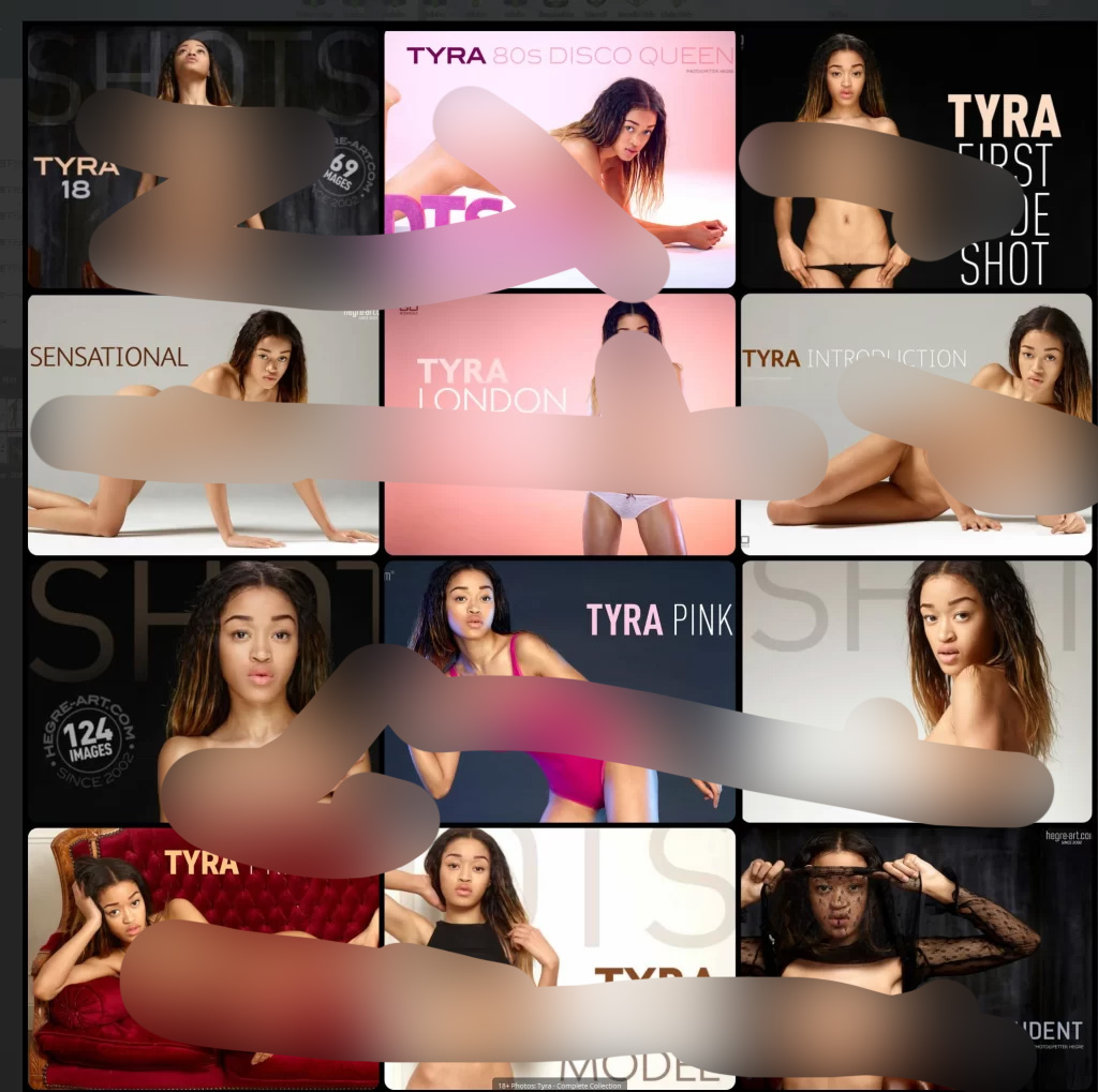 18+ 照片：Tyra - 完整合集 Hegre ArtTyra: Complete Collection Photos: 1094-虚幻之初