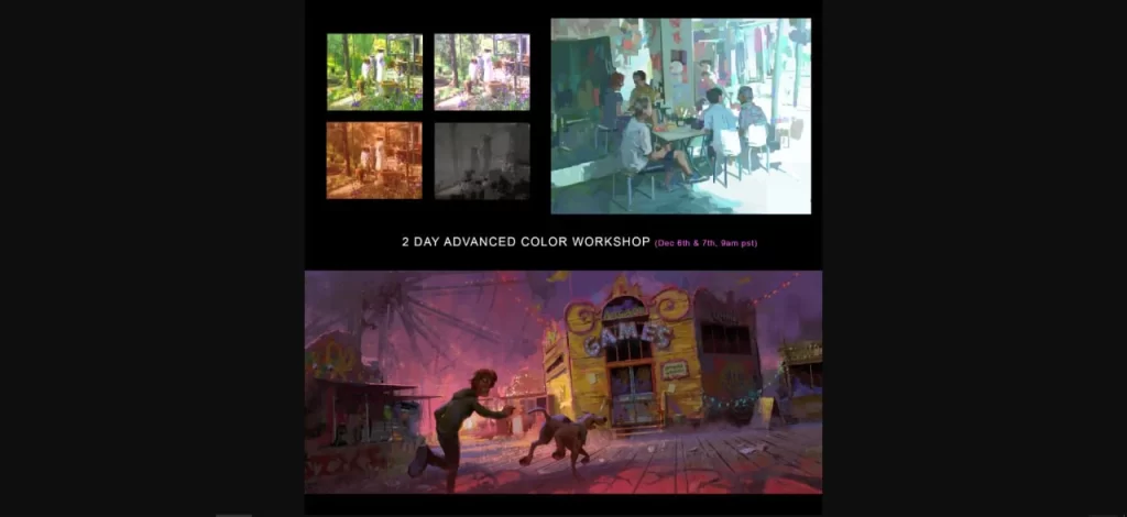 2 Day Advanced Color Workshop (am) 两天高级色彩工作坊(上午)-虚幻之初