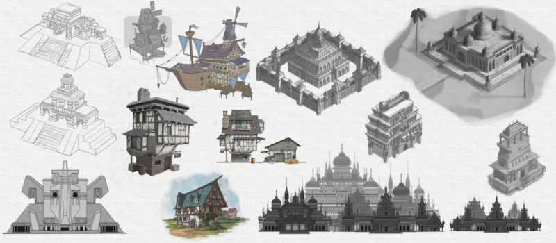 建筑设计基础——完整系列 -CGMA - Fundamentals of Architecture Design [Tyler Edlin]-虚幻之初
