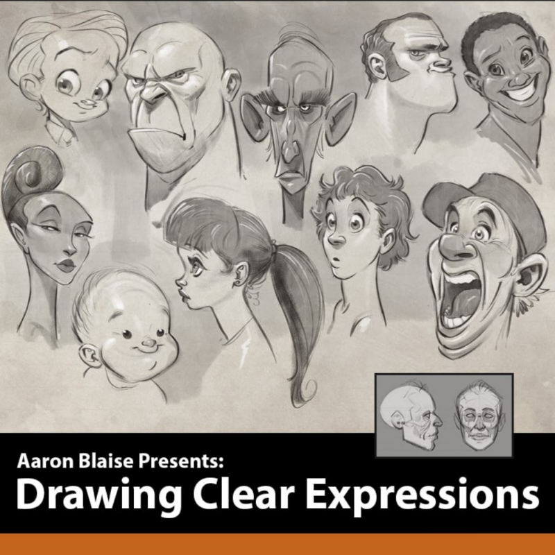 与Aaron Blaise一起绘制清晰的表情-Drawing Clear Expressions with Aaron Blaise-虚幻之初