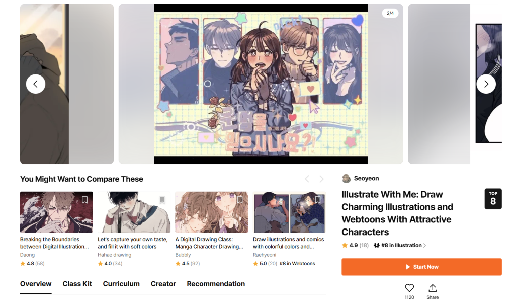 图片[2]-瑞妍 和我一起画画：画出迷人的插画和带有吸引人角色的网络漫画-虚幻之初