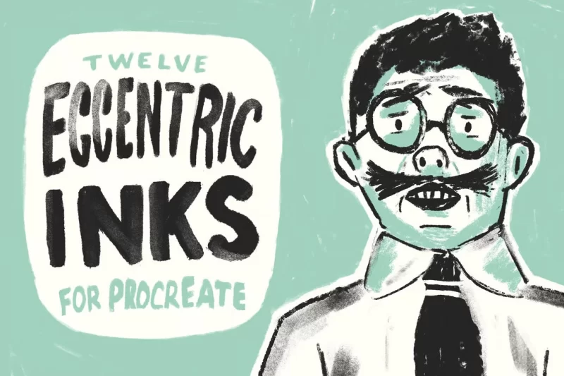 44-Procreate的奇特墨水-虚幻之初