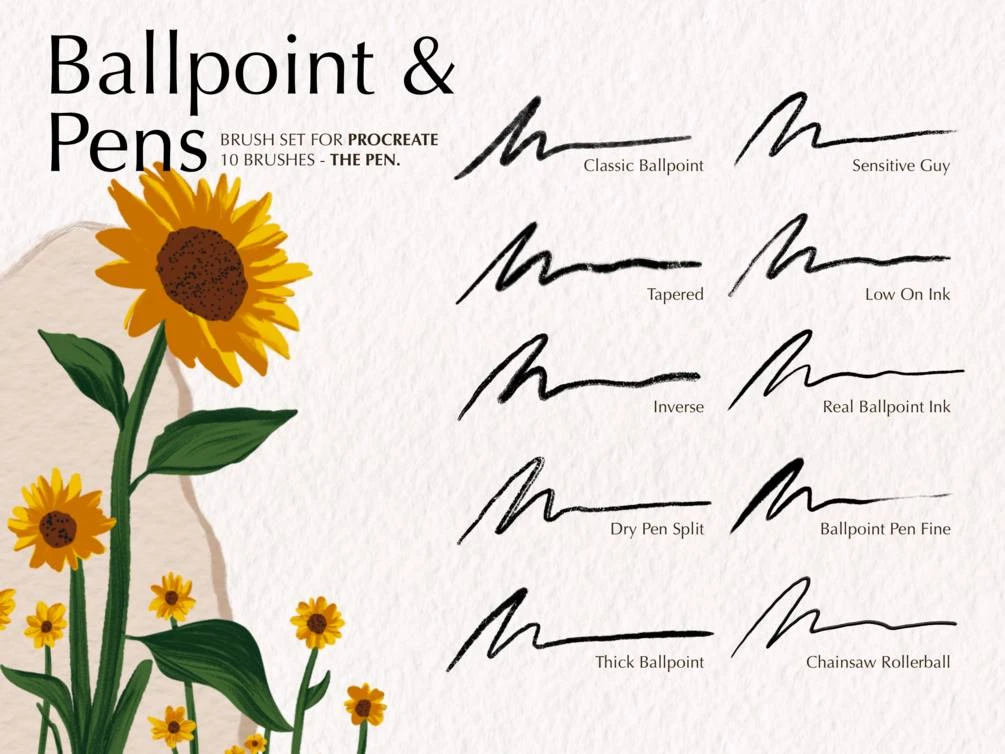 图片[3]-60-免费 Procreate 画笔 | Procreate 5 专用笔-虚幻之初