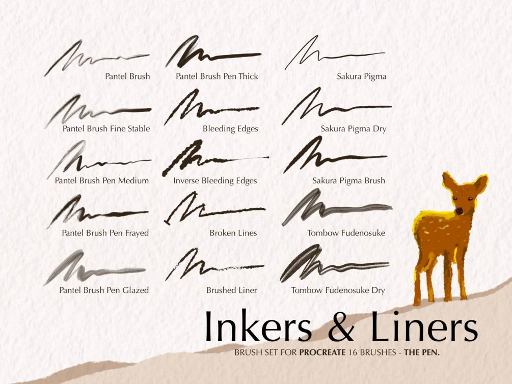 图片[2]-60-免费 Procreate 画笔 | Procreate 5 专用笔-虚幻之初