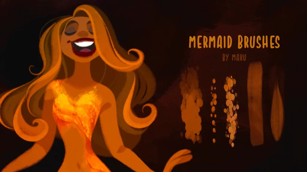 94-马库艺术 - 美人鱼画笔-虚幻之初