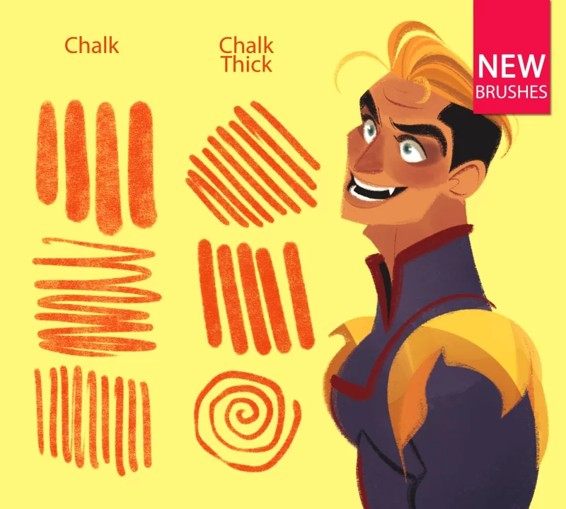 95-马库艺术 – 粉笔画笔-虚幻之初