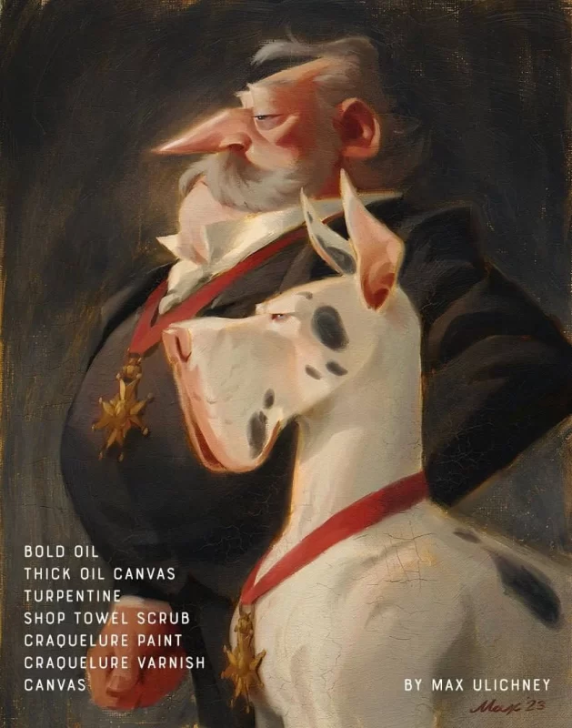 106-市面上最好的天然介质画笔，能为您的Procreate画作赋予质感丰富、传统的质感。-虚幻之初