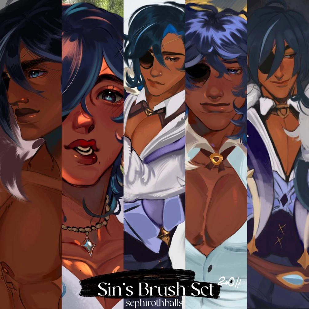 123-罪恶的画笔套装（更新）-虚幻之初