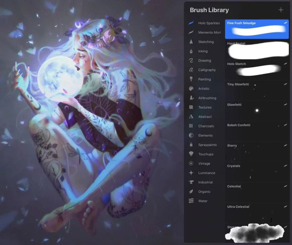 图片[6]-132-适用于Procreate的画笔套装-虚幻之初