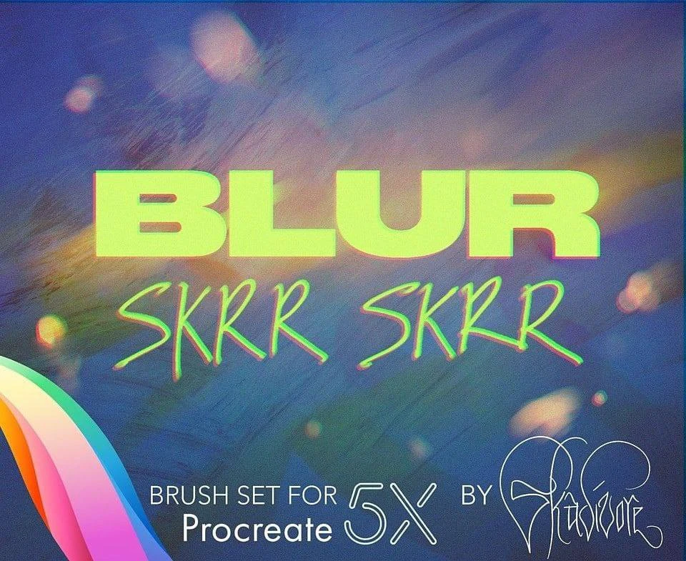 133-适用于Procreate的画笔套装-虚幻之初