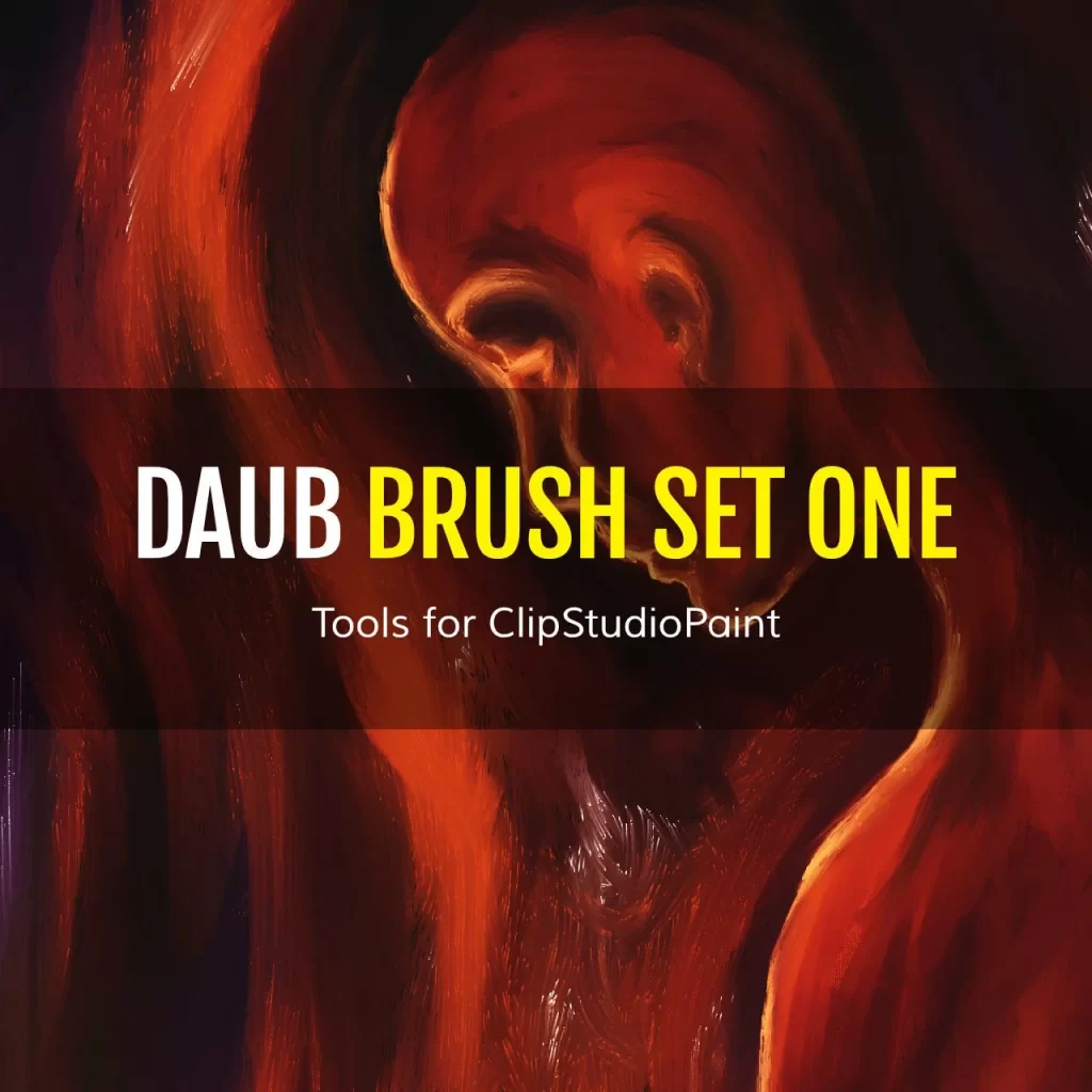 图片[4]-148-DAUB® 超级套装 – 572+ Pro 工具和 60+ 贴图，适用于 Clip Studio Paint-虚幻之初