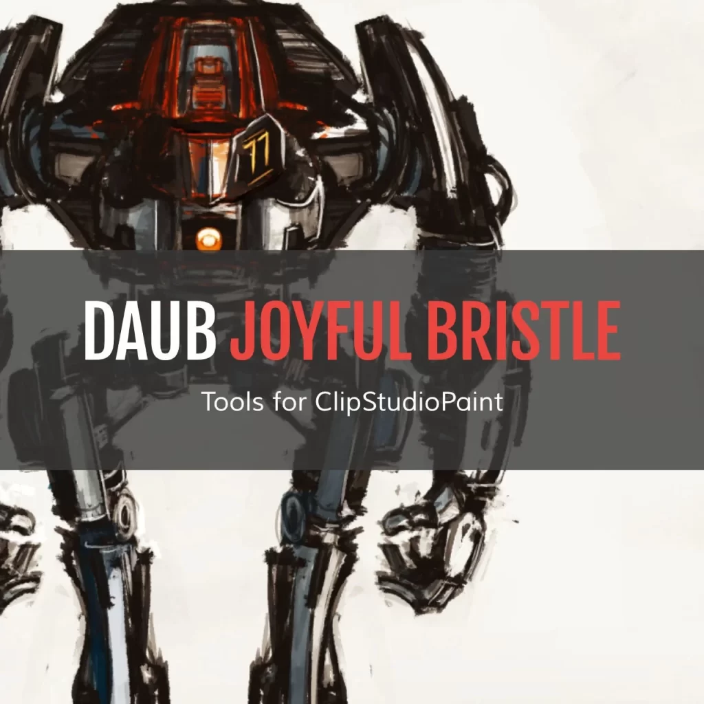 图片[2]-148-DAUB® 超级套装 – 572+ Pro 工具和 60+ 贴图，适用于 Clip Studio Paint-虚幻之初