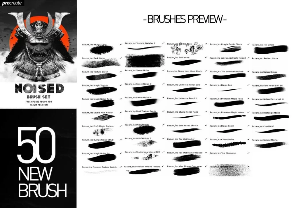 图片[3]-156-「Procreate 高级画笔套装——款全新原创笔刷合集」-虚幻之初