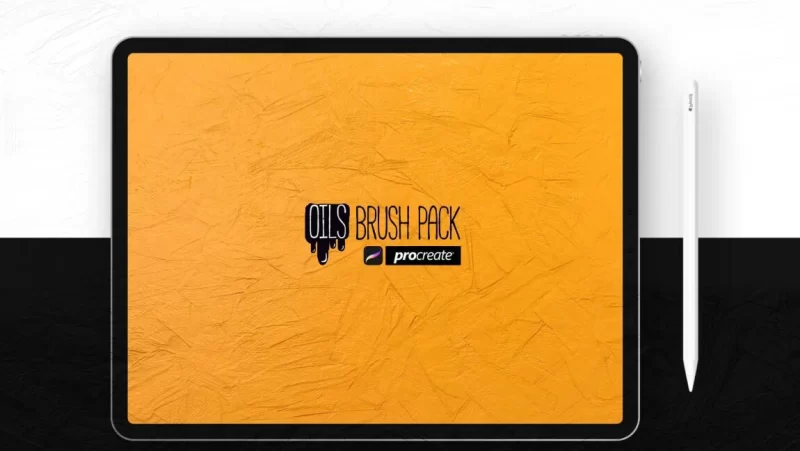 159-「Procreate Oils Brush Pack——油画质感专业笔刷合集」-虚幻之初