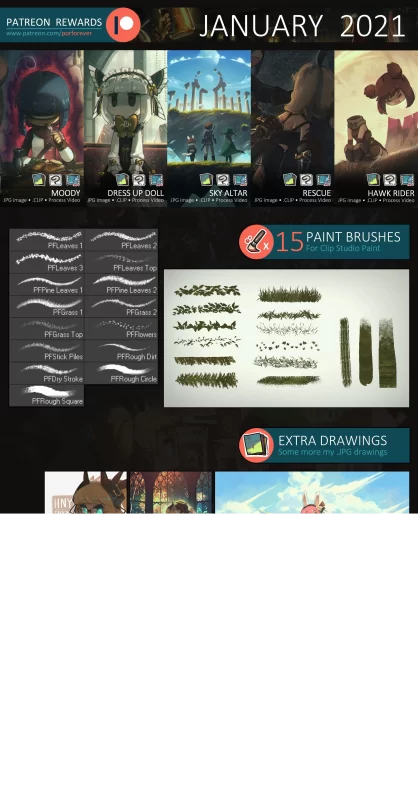 219-[Patreon 奖励] 2021年1月-虚幻之初