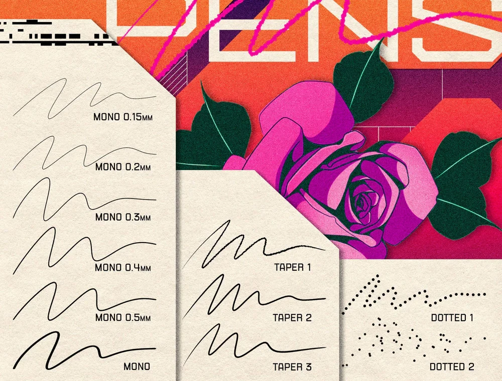 图片[3]-226-Mike Stockings x Tattoo Smart 的电动工具 这是你唯一需要的Procreate刷具套装！-虚幻之初