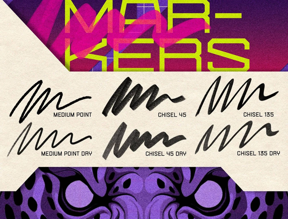 图片[2]-226-Mike Stockings x Tattoo Smart 的电动工具 这是你唯一需要的Procreate刷具套装！-虚幻之初