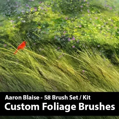 图片[2]-251-Aaron Blaise Photoshop 植被画笔套装-虚幻之初