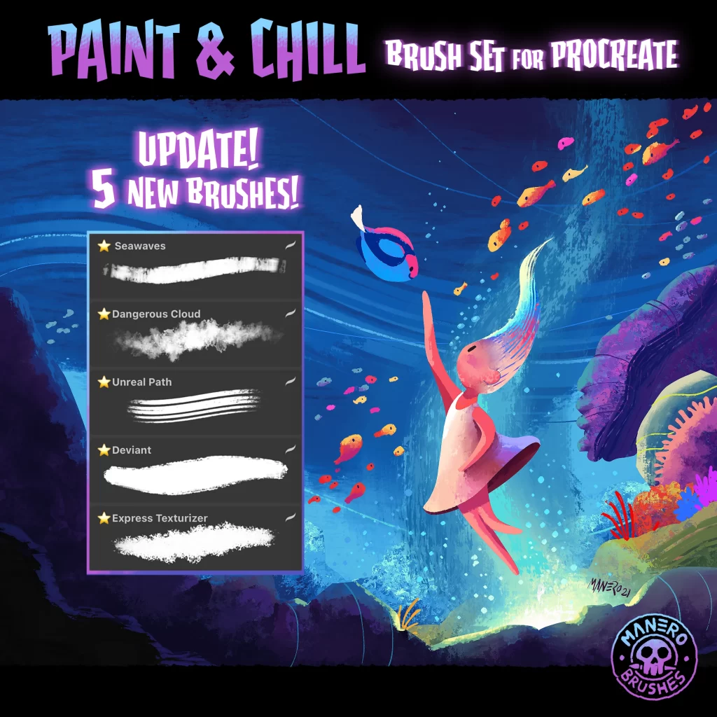 图片[2]-262-Procreate的绘画与冷却刷套装-虚幻之初