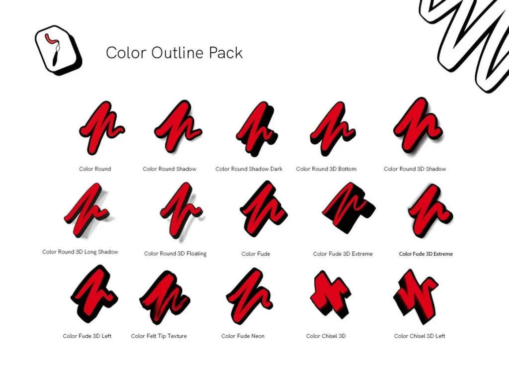 图片[2]-272-Procreate 专用轮廓笔刷-虚幻之初