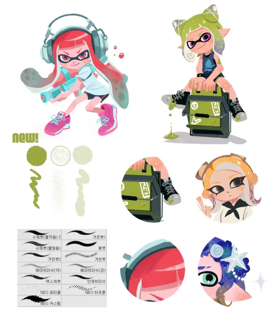 279-NEO 画笔 作者 DAILY PASTA 仅适用于 Clip Studio Paint-虚幻之初