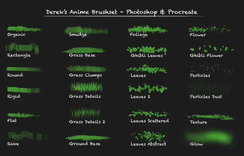 288-德里克的动漫画笔套装-虚幻之初