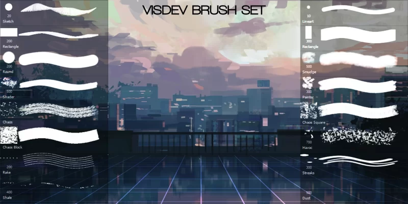 289-德里克的Visdev刷子组-虚幻之初