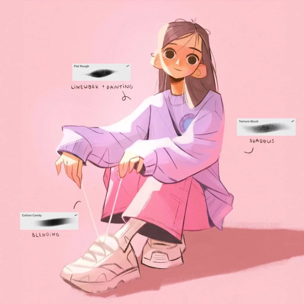 图片[2]-330-这是 Cosmic Cookie Brush Pack — 一组适用于 Procreate 的数字绘画笔刷套装。-虚幻之初