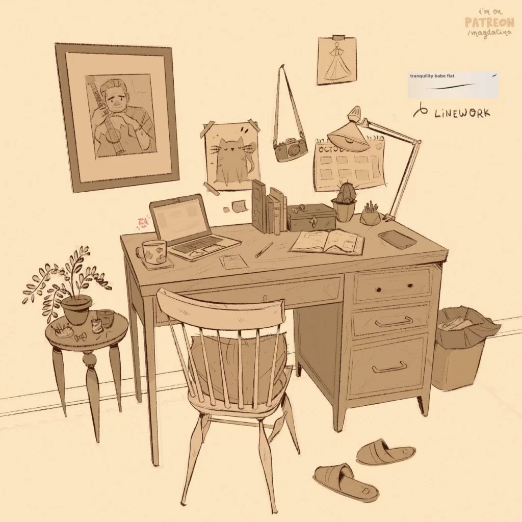 图片[4]-331-这是 Magdalina Dianova 为 Procreate 创作的插画笔刷套装。-虚幻之初